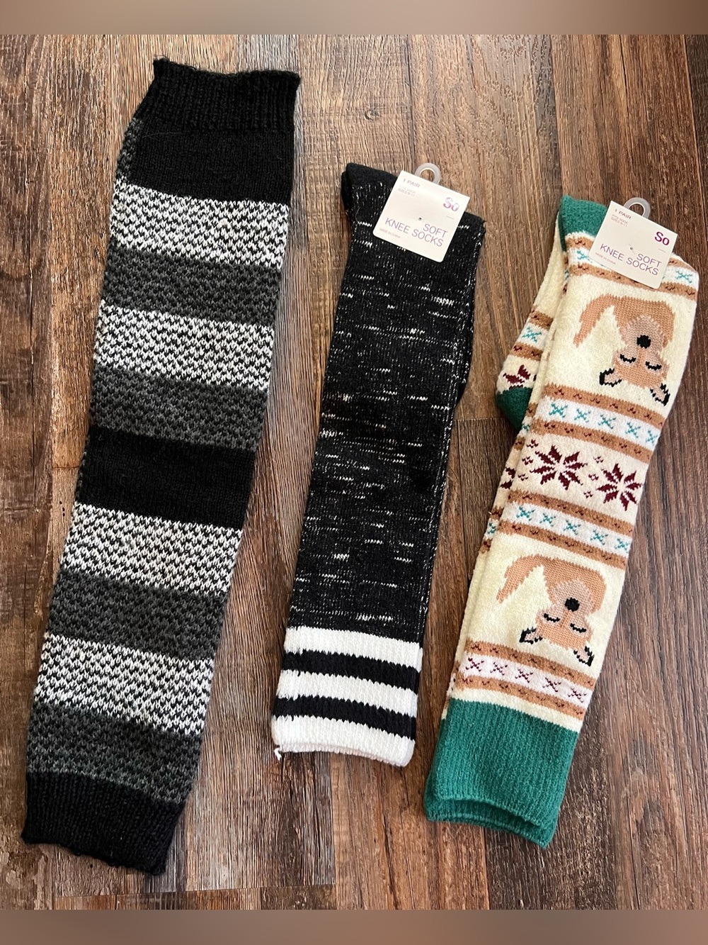 SO Soft Knee Socks & bonus leg warmers